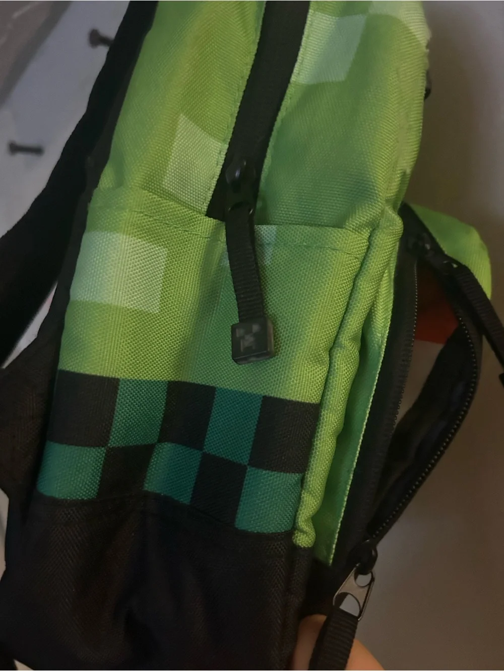 Minecraft pocket comfortable zip